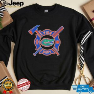 Official Florida Gators Fire Dept Baseball T shirts