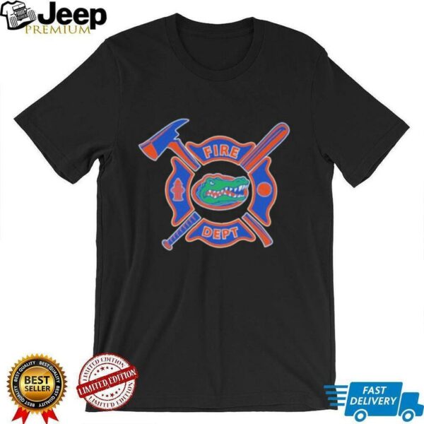Official Florida Gators Fire Dept Baseball T shirts