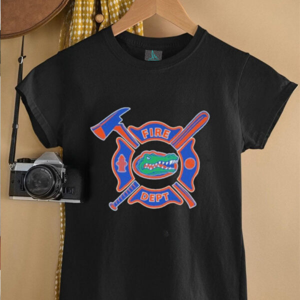 Official Florida Gators Fire Dept Baseball T shirts