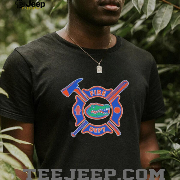 Official Florida Gators Fire Dept Baseball T shirts