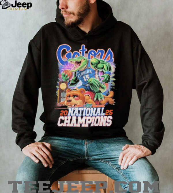 Official Florida Gators Trample Houston Cougars Shasta NCAA Men’s Basketball National Champions 2025 Final Four Mascot T shirts