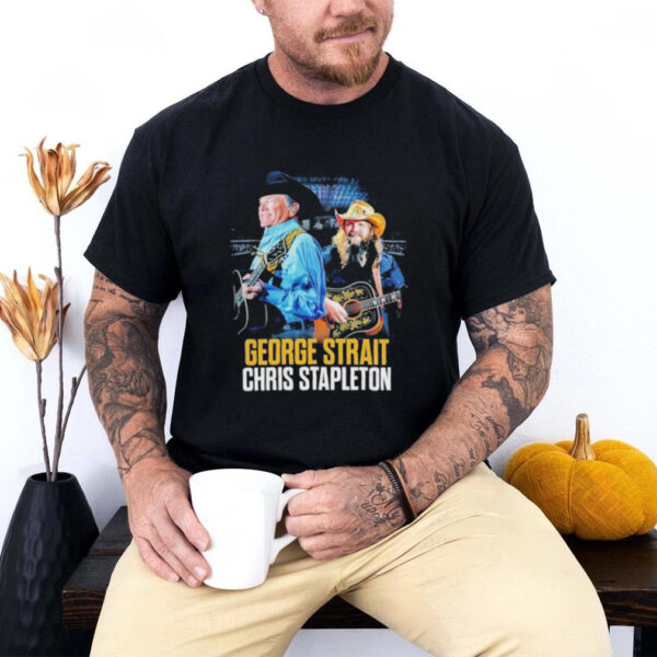 Official George Strait Chris Stapleton The Duo Country American 2025 Shirt