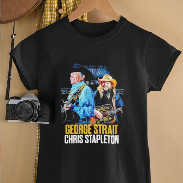 Official George Strait Chris Stapleton The Duo Country American 2025 Shirt