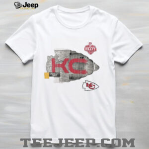 Official Kansas City Chiefs 2025 NFL Draft Shirt