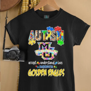 Official Marquette Golden Eagles Autism Accept Understand Love T Shirts