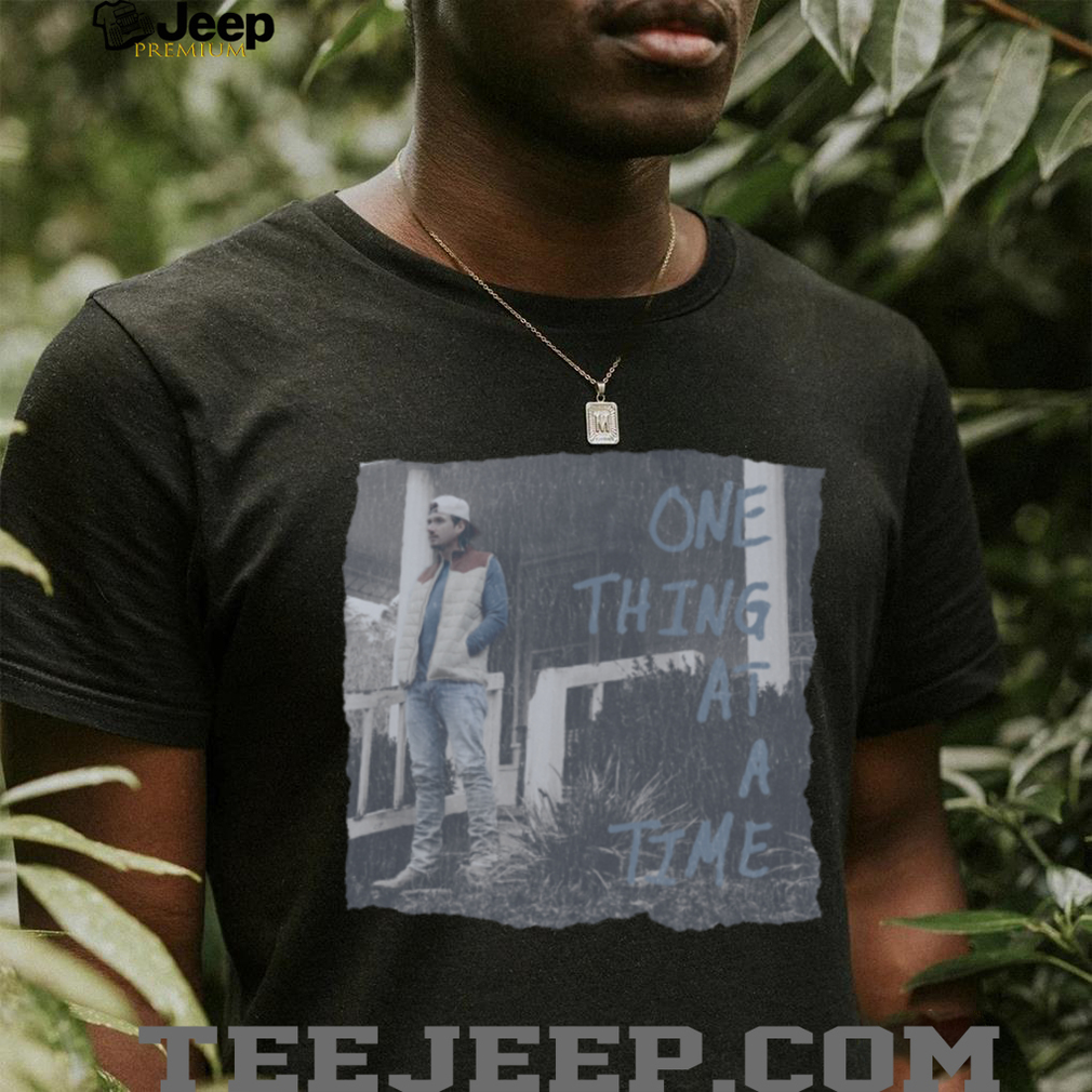 Official Morgan Wallen One Thing Photo Shirt side view