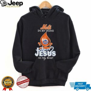 Official New York Mets In My Veins Jesus In My...
