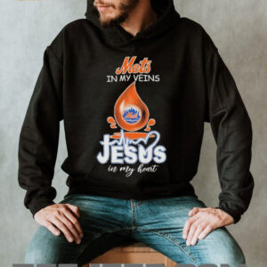 Official New York Mets In My Veins Jesus In My Heart T shirts4