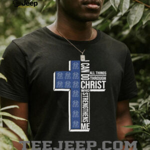 Official New York Yankees I Can Do Christ All Things Through Who Strengthens Me T shirts2
