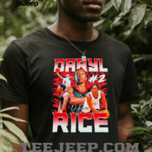 Official Number 2 Daryl Rice Heavyweight Signature Shirt2