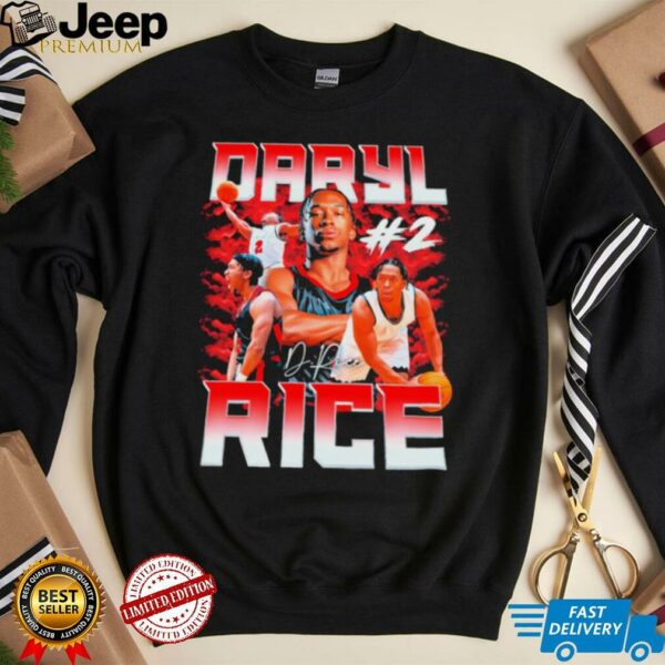 Official Number 2 Daryl Rice Heavyweight Signature Shirt