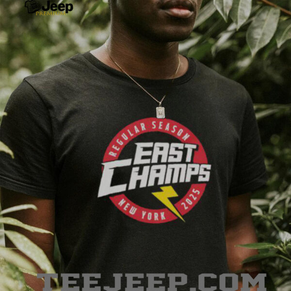 Official Regular Season East Champs New York 2025 T Shirt