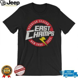 Official Regular Season East Champs New York 2025 T Shirt1