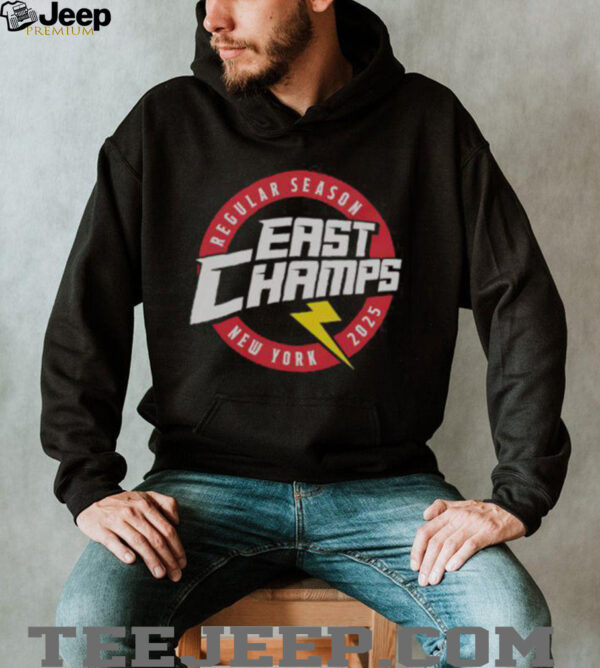 Official Regular Season East Champs New York 2025 T Shirt
