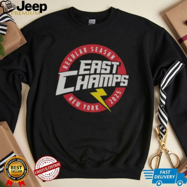 Official Regular Season East Champs New York 2025 T Shirt