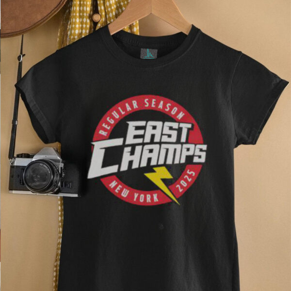 Official Regular Season East Champs New York 2025 T Shirt
