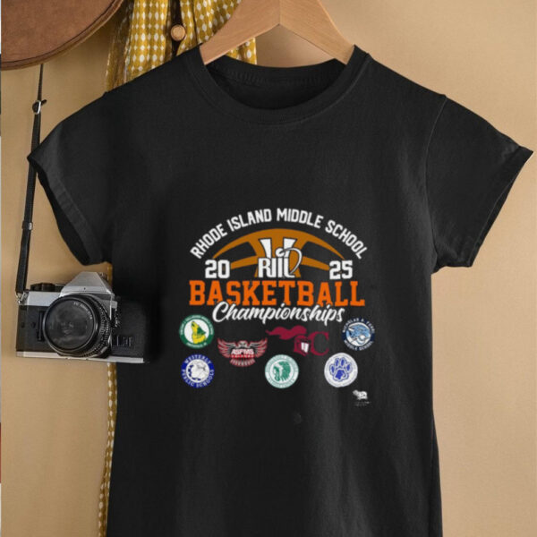 Official Rhode Island Middle School 2025 RIIL Basketball MS Championships Shirt