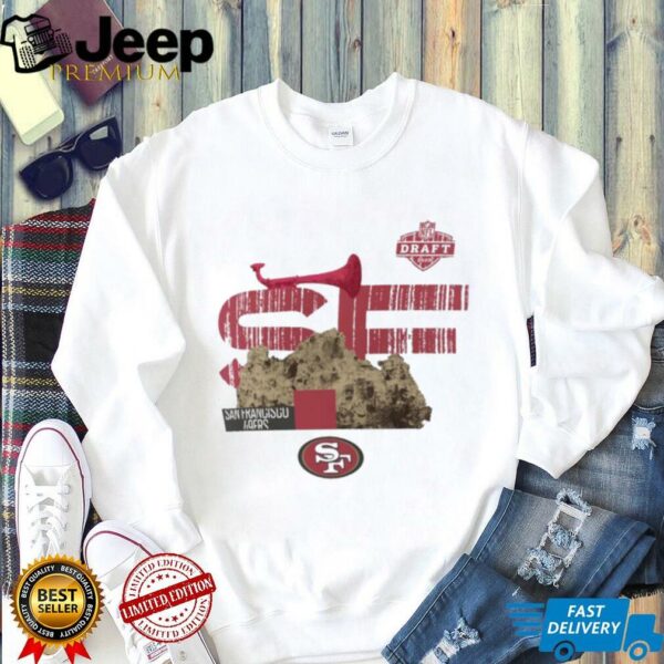 Official San Francisco 49ers 2025 NFL Draft shirt