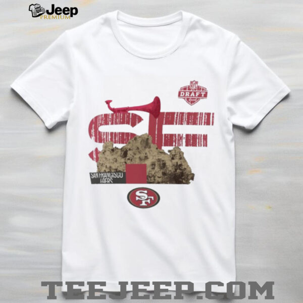 Official San Francisco 49ers 2025 NFL Draft shirt