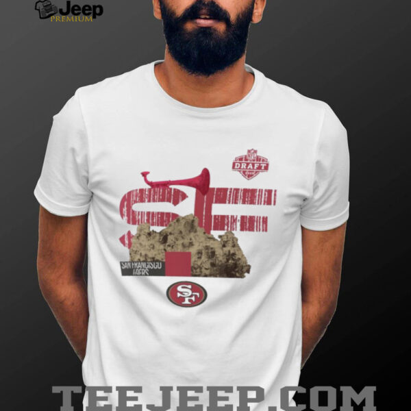 Official San Francisco 49ers 2025 NFL Draft shirt