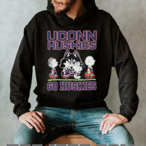 Official Snoopy And The Peanuts Uconn Huskies Go Huskies T shirts5