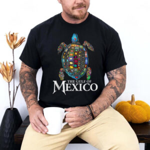 Official The Gulf Of Mexico Mexican Souvenir Sea Turtle T...