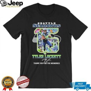 Official Tyler Lockett 15 Seattle Seahawks Thank You For The Memories T shirts3