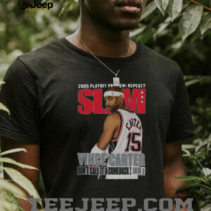 Official Vince Carter New Jersey Nets Mitchell Ness Dont Call It A Comeback SLAM T Shirt0