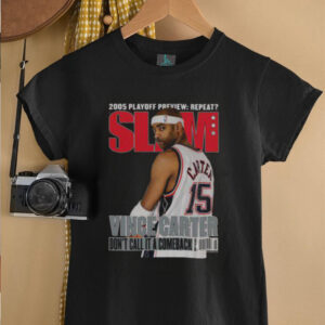 Official Vince Carter New Jersey Nets Mitchell Ness Dont Call It A Comeback SLAM T Shirt5