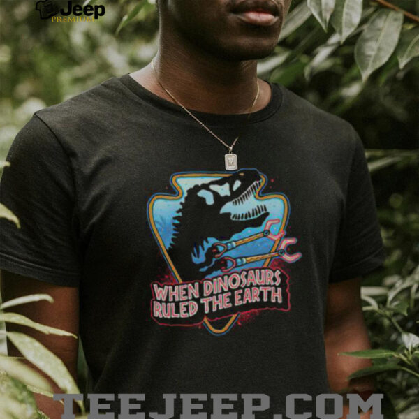Official When Dinosaurs Ruled The Earth T Shirt