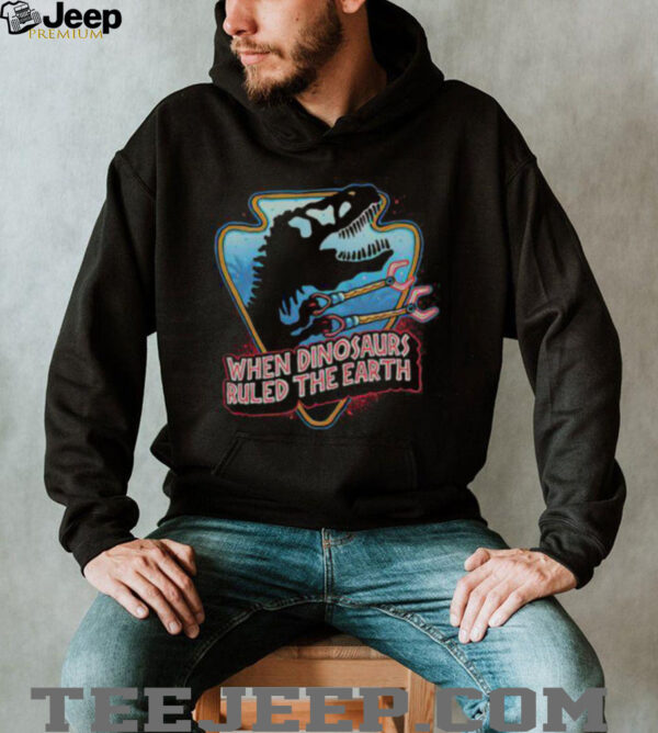 Official When Dinosaurs Ruled The Earth T Shirt