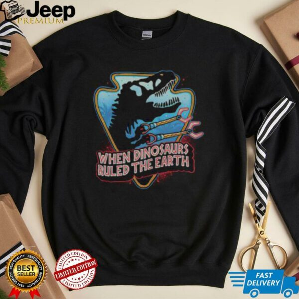Official When Dinosaurs Ruled The Earth T Shirt