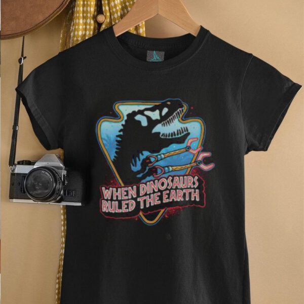 Official When Dinosaurs Ruled The Earth T Shirt