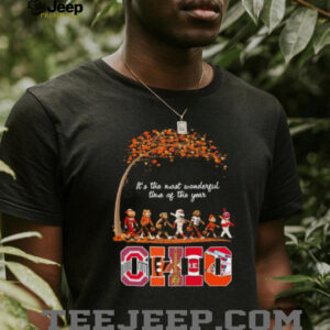 Ohio Sports Teams Mascot Abbey Road It’s The Most Wonderful Time Of The Year Shirt