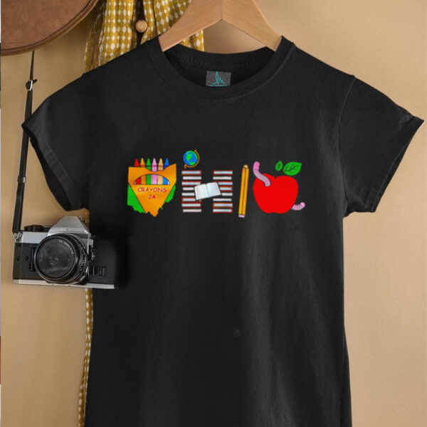 Ohio crayons 24 shirt