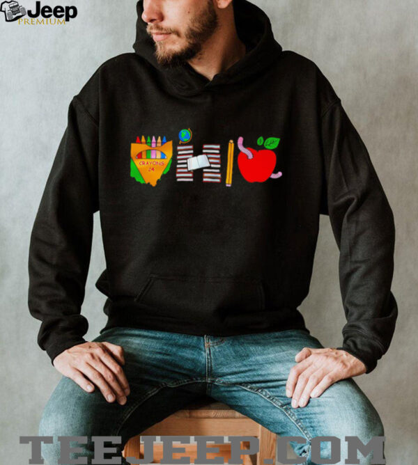 Ohio crayons 24 shirt