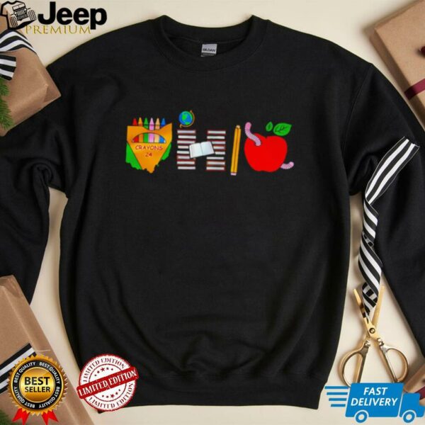 Ohio crayons 24 shirt