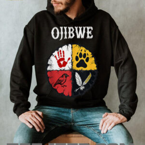 Ojibwe Native American Medicine Wheel Shirt