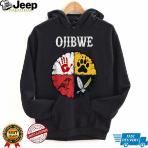 Ojibwe Native American Medicine Wheel Shirt
