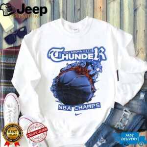 Oklahoma City Thunder 2025 NBA Finals Champions shirt