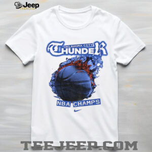 Oklahoma City Thunder 2025 NBA Finals Champions shirt