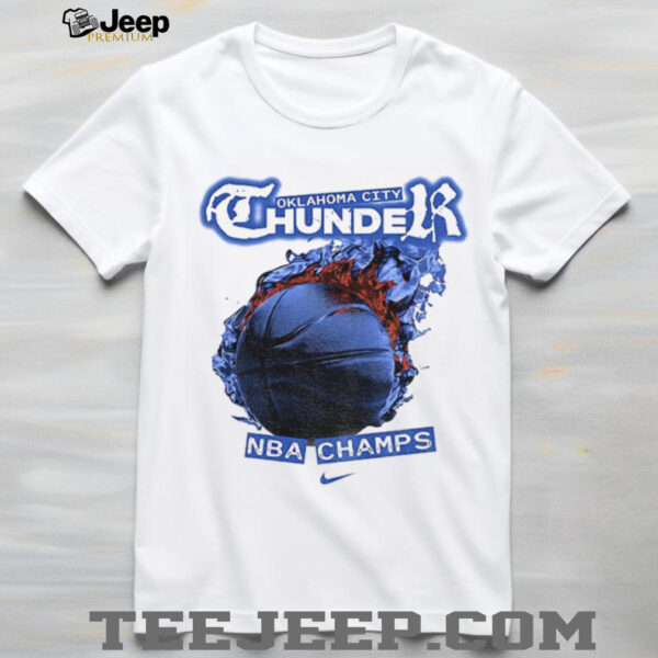 Oklahoma City Thunder 2025 NBA Finals Champions shirt