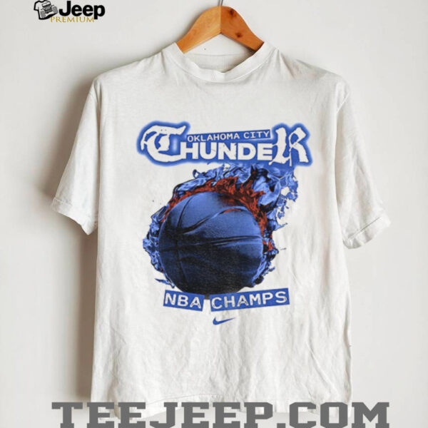 Oklahoma City Thunder 2025 NBA Finals Champions shirt