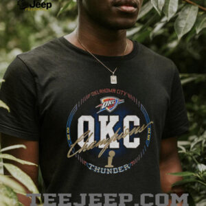 Oklahoma City Thunder Basketball 2025 NBA Finals Champions All Access Urban shirt