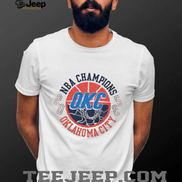 Oklahoma City Thunder Basketball 2025 NBA Finals Champions Tunnel Vision shirt