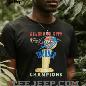 Oklahoma City Thunder Finals 2025 Champions shirt