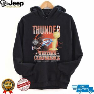 Oklahoma City Thunder NBA 2025 Western Conference Finals shirt