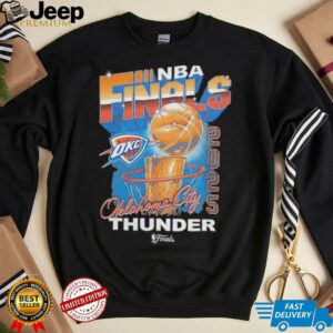Oklahoma City Thunder NBA Finals 2025 retro shirt