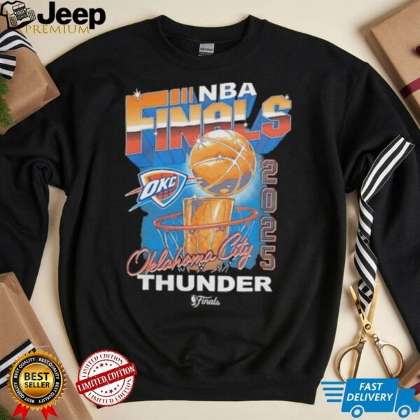 Oklahoma City Thunder NBA Finals 2025 retro shirt