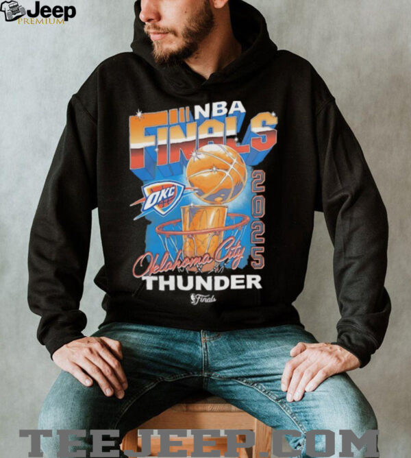 Oklahoma City Thunder NBA Finals 2025 retro shirt